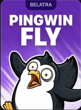 Pingwin Fly — capa do jogo no Spinwiz